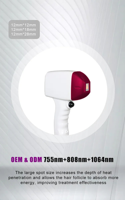 808nm/808+755+1064nm Diode Laser Hair Removal Machine dengan Layanan Instalasi Lapangan